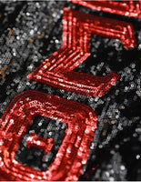 Big Boy Delta Sigma Theta Divine 9 S4 Sequins Jacket [Black]