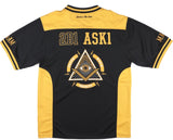 Big Boy Prince Hall Mason Divine S16 Football Jersey [Black]