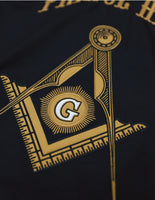 Big Boy Prince Hall Mason Divine S16 Football Jersey [Black]