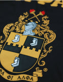 Big Boy Alpha Phi Alpha Divine 9 S16 Football Jersey [Black]