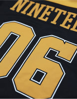 Big Boy Alpha Phi Alpha Divine 9 S16 Football Jersey [Black]