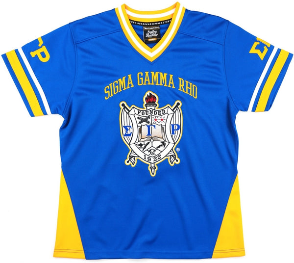 Big Boy Sigma Gamma Rho Divine 9 S16 Football Jersey [Royal Blue]