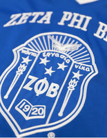 Big Boy Zeta Phi Beta Divine 9 S16 Football Jersey [Royal Blue]