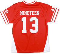 Big Boy Delta Sigma Theta Divine 9 S16 Football Jersey [Red]