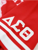 Big Boy Delta Sigma Theta Divine 9 S16 Football Jersey [Red]