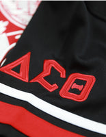 Big Boy Delta Sigma Theta Divine 9 S16 Football Jersey [Black]