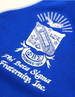 Big Boy Phi Beta Sigma Divine 9 S6 Cardigan [Royal Blue]