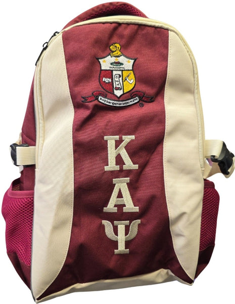 Buffalo Dallas Kappa Alpha Psi Adult Backpack [Crimson Red]