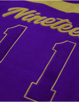 Big Boy Omega Psi Phi Divine 9 S5 V-Neck Sweater [Purple]