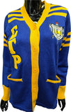 Buffalo Dallas Sigma Gamma Rho Cardigan [Button Down - Blue]