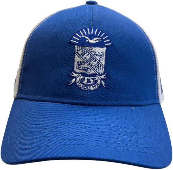 Buffalo Dallas Phi Beta Sigma Trucker Baseball Cap [Blue]