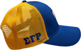 Buffalo Dallas Sigma Gamma Rho Trucker Baseball Cap [Blue]