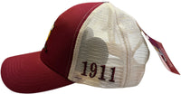 Buffalo Dallas Kappa Alpha Psi Trucker Baseball Cap [Crimson Red]