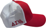 Buffalo Dallas Delta Sigma Theta Trucker Baseball Cap [Red]