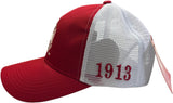 Buffalo Dallas Delta Sigma Theta Trucker Baseball Cap [Red]