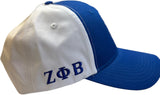 Buffalo Dallas Zeta Phi Beta Color Block Baseball Cap [Blue]