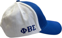 Buffalo Dallas Phi Beta Sigma Color Block Baseball Cap [Blue]