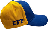 Buffalo Dallas Sigma Gamma Rho Color Block Baseball Cap [Blue]