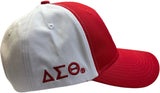 Buffalo Dallas Delta Sigma Theta Color Block Baseball Cap [Red]