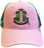 Buffalo Dallas Alpha Kappa Alpha Color Block Baseball Cap [Pink]