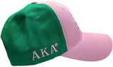 Buffalo Dallas Alpha Kappa Alpha Color Block Baseball Cap [Pink]