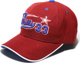 Big Boy Philly Stars Legacy S141 Mens Baseball Cap [Red]