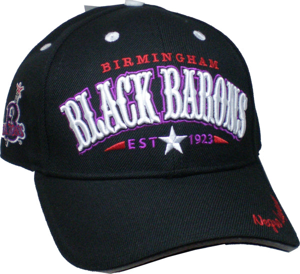 Big Boy Birmingham Black Barons Legends S142 Mens Baseball Cap [Black]