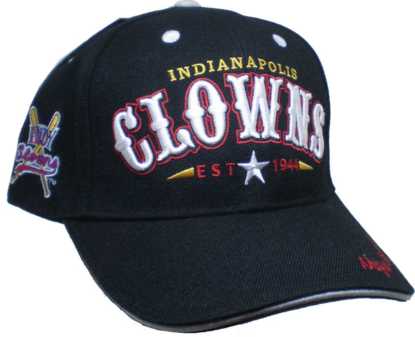 Big Boy Indianapolis Clowns Legends S142 Mens Baseball Cap [Black]