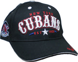 Big Boy New York NY Cubans Legends S142 Mens Baseball Cap [Black]