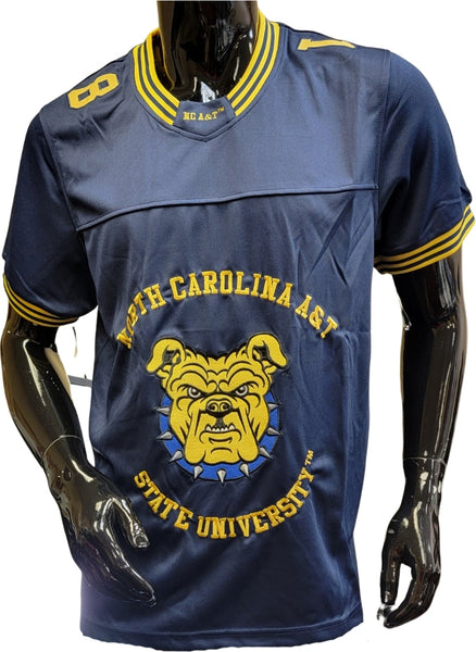 Buffalo Dallas North Carolina A&T Aggies Adult Unisex Jersey [Blue]