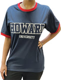 Buffalo Dallas Howard Bison Adult Unisex Ringer Tee [Short Sleeve - Navy Blue]