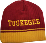 Buffalo Dallas Tuskegee Golden Tigers Adult Beanie [Crimson Red]