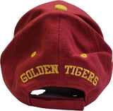 Buffalo Dallas Tuskegee Golden Tigers Adult Baseball Cap [Crimson Red]