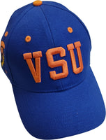 Buffalo Dallas Virginia State Trojans Adult Baseball Cap [Blue]