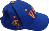 Buffalo Dallas Virginia State Trojans Adult Baseball Cap [Blue]