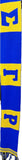 Buffalo Dallas Sigma Gamma Rho Scarf [Blue]