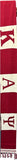 Buffalo Dallas Kappa Alpha Psi Scarf [Crimson Red]