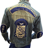 Buffalo Dallas Phi Beta Sigma Denim Jacket [Blue]