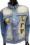 Buffalo Dallas Sigma Gamma Rho Denim Jacket [Blue]
