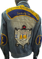 Buffalo Dallas Sigma Gamma Rho Denim Jacket [Blue]