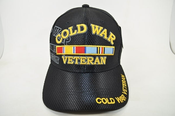 Cold War Veteran M007 Shadow Jersey Mesh Mens Cap [Black]