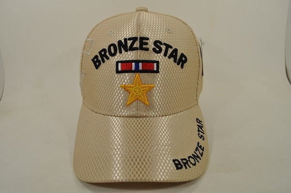 Bronze Star M008 Shadow Jersey Mesh Mens Cap [Khaki]