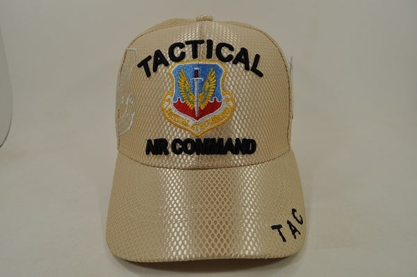 Tactical Air Command M014 Shadow Jersey Mesh Mens Cap [Khaki]