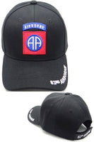 82nd Airborne Logo M768 Mens Cap [Black]
