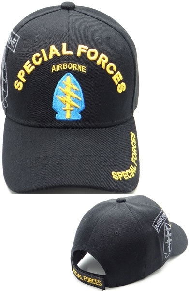 Special Forces Airborne M772 Shadow Mens Cap [Black]