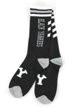 Big Boy New York Black Yankees S2 Athletic Socks [Black]