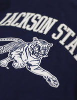 Big Boy Jackson State Tigers S12 State Racing Twill Adult Jacket [Navy Blue]