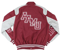 Big Boy Alabama A&M Bulldogs S12 Racing Twill Adult Jacket [Maroon]