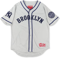 Big Boy Brooklyn Eagles S2 Heritage Adult Baseball Jersey [Grey]