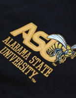 Big Boy Alabama State Hornets S12 Racing Twill Adult Jacket [Black]